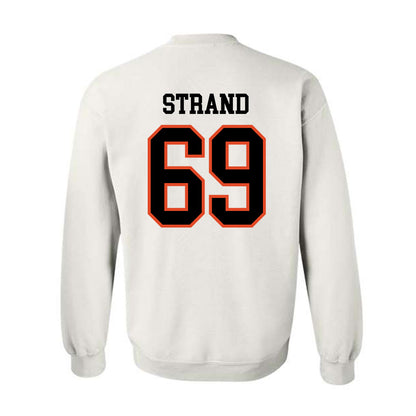 Oregon State - NCAA Football : Jacob Strand - Classic Shersey Crewneck Sweatshirt-1