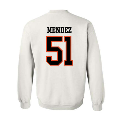 Oregon State - NCAA Baseball : Connor Mendez - Classic Shersey Crewneck Sweatshirt-1