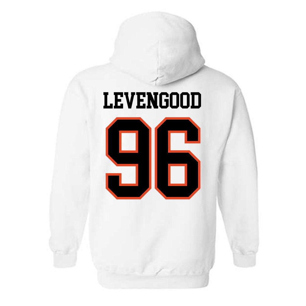 Oregon State - NCAA Football : Luke Levengood - Classic Shersey Hooded Sweatshirt-1