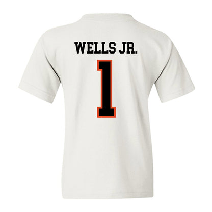 Oregon State - NCAA Football : David Wells Jr. - Classic Shersey Youth T-Shirt-1