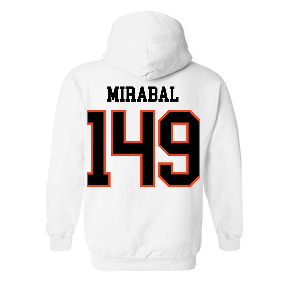 Oregon State - NCAA Wrestling : Moses Mirabal - Classic Shersey Hooded Sweatshirt-1