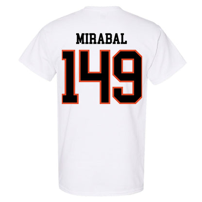 Oregon State - NCAA Wrestling : Moses Mirabal - Classic Shersey T-Shirt-1