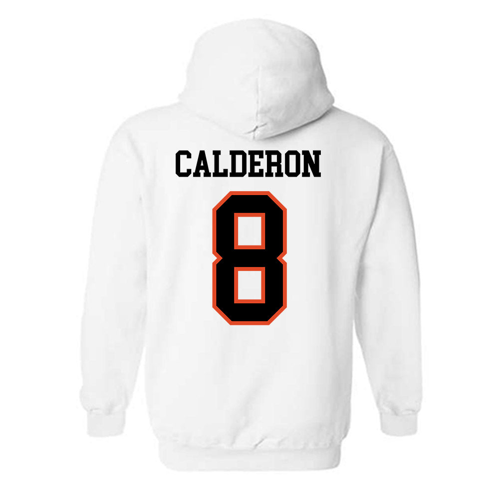 Oregon State - NCAA Women's Soccer : Isa Calderon - Classic Shersey Hooded Sweatshirt-1