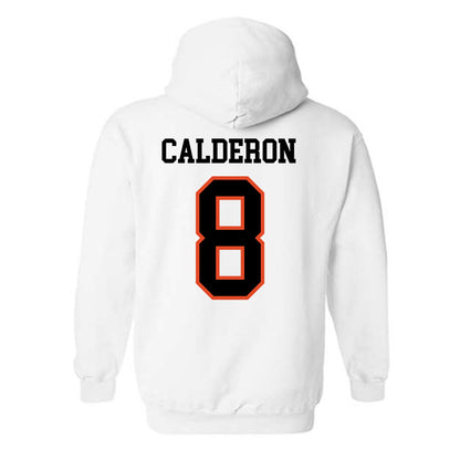 Oregon State - NCAA Women's Soccer : Isa Calderon - Classic Shersey Hooded Sweatshirt-1