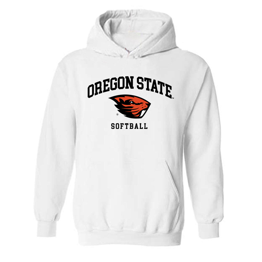 Oregon State - NCAA Softball : Makenna Choi - Classic Shersey Hooded Sweatshirt-0