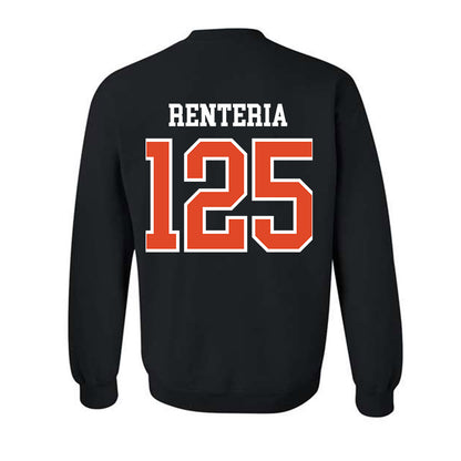 Oregon State - NCAA Wrestling : Maximo Renteria - Classic Shersey Crewneck Sweatshirt-1