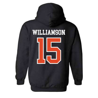 Oregon State - NCAA Women's Basketball : Lizzy Williamson - Classic Shersey Hooded Sweatshirt-1