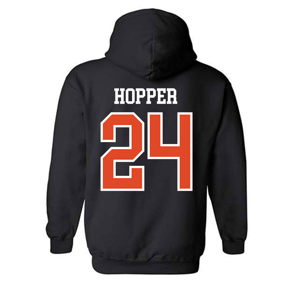 Oregon State - NCAA Football : Tyjai Hopper - Classic Shersey Hooded Sweatshirt-1