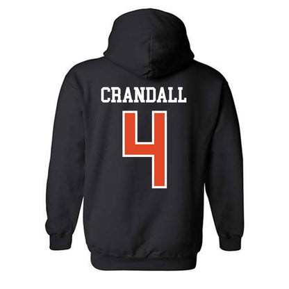 Oregon State - NCAA Football : TJ Crandall - Classic Shersey Hooded Sweatshirt-1