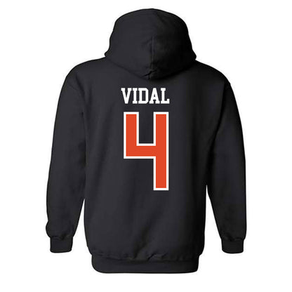Oregon State - NCAA Men's Soccer : Oriol Vidal - Classic Shersey Hooded Sweatshirt-1