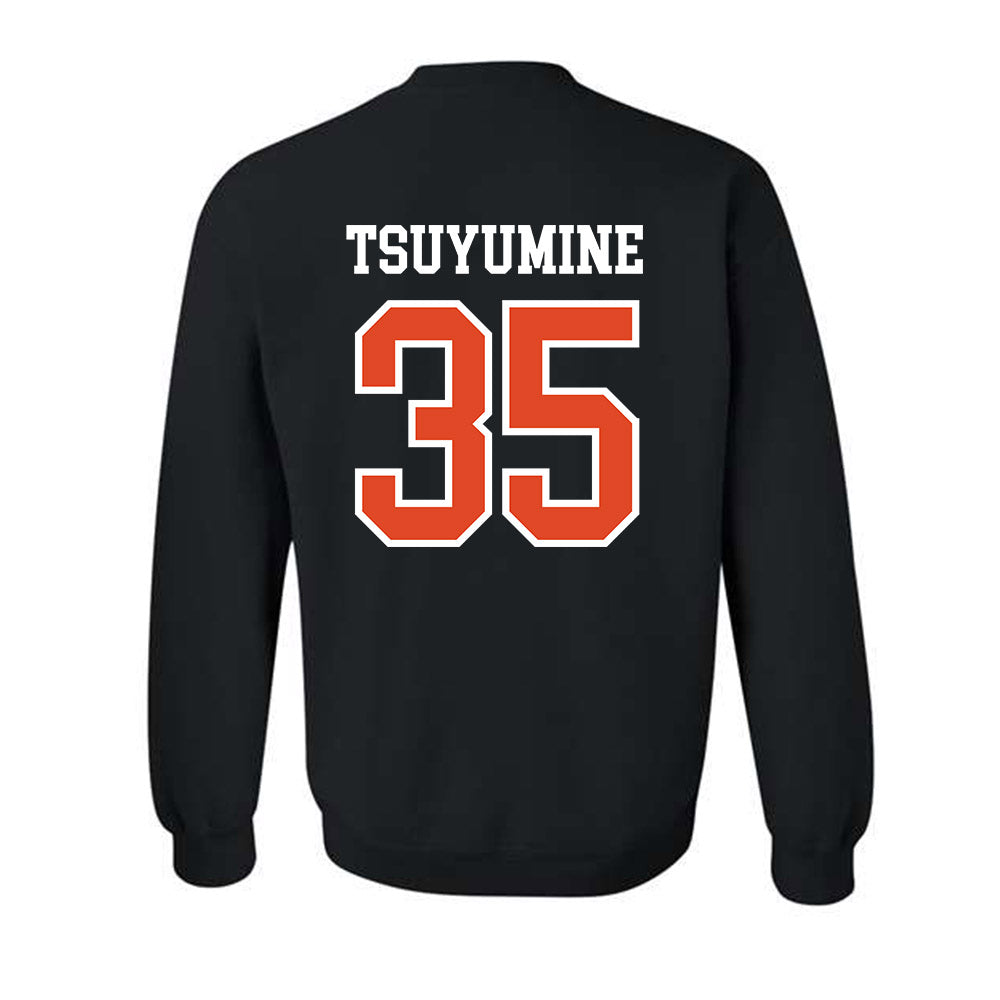 Oregon State - NCAA Football : Tetsuta Tsuyumine - Classic Shersey Crewneck Sweatshirt-1