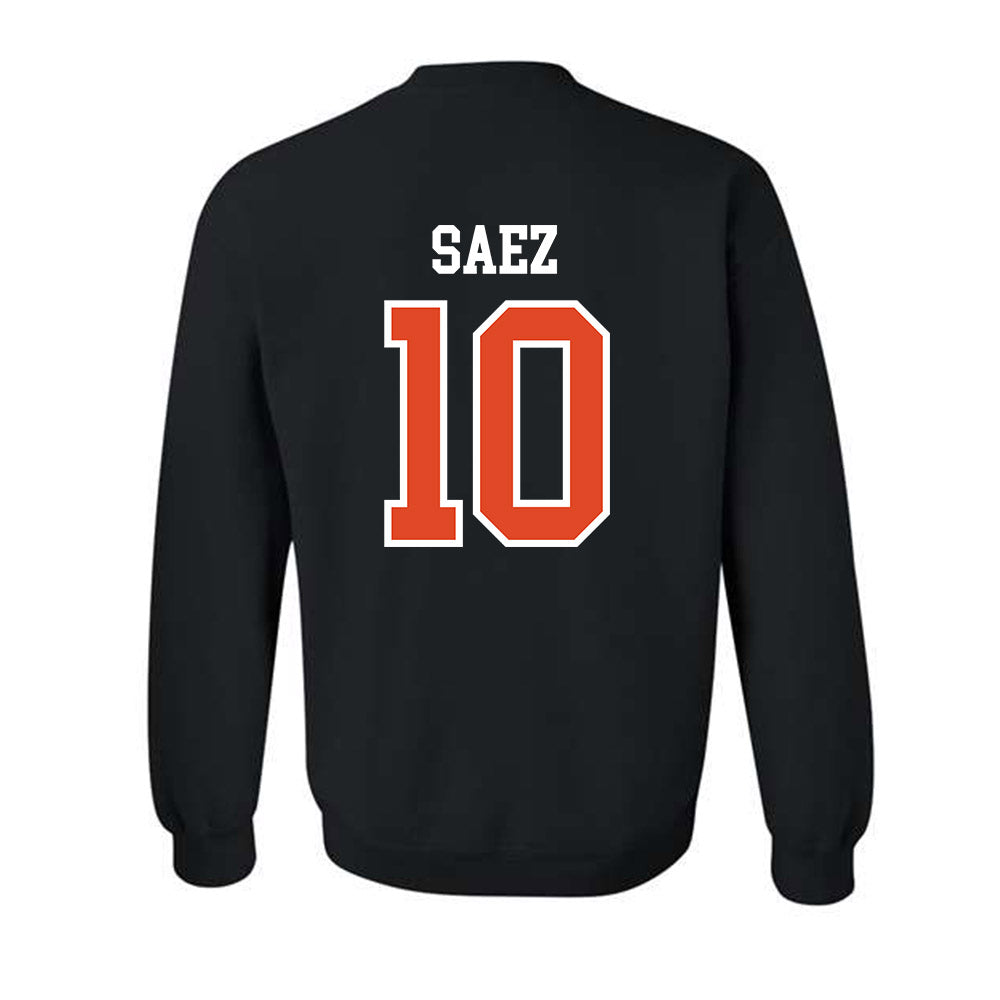 Oregon State - NCAA Football : Zakaih Saez - Classic Shersey Crewneck Sweatshirt-1