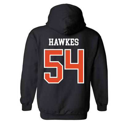 Oregon State - NCAA Football : Adam Hawkes - Classic Shersey Hooded Sweatshirt-1