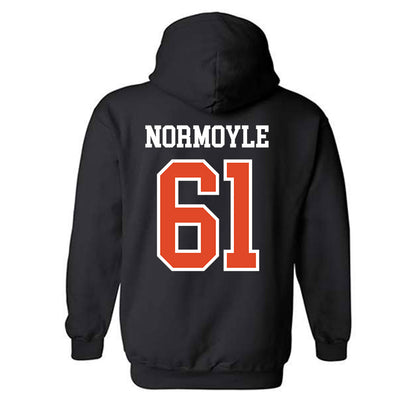 Oregon State - NCAA Football : Jake Normoyle - Classic Shersey Hooded Sweatshirt-1