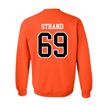 Oregon State - NCAA Football : Jacob Strand - Classic Shersey Crewneck Sweatshirt-1