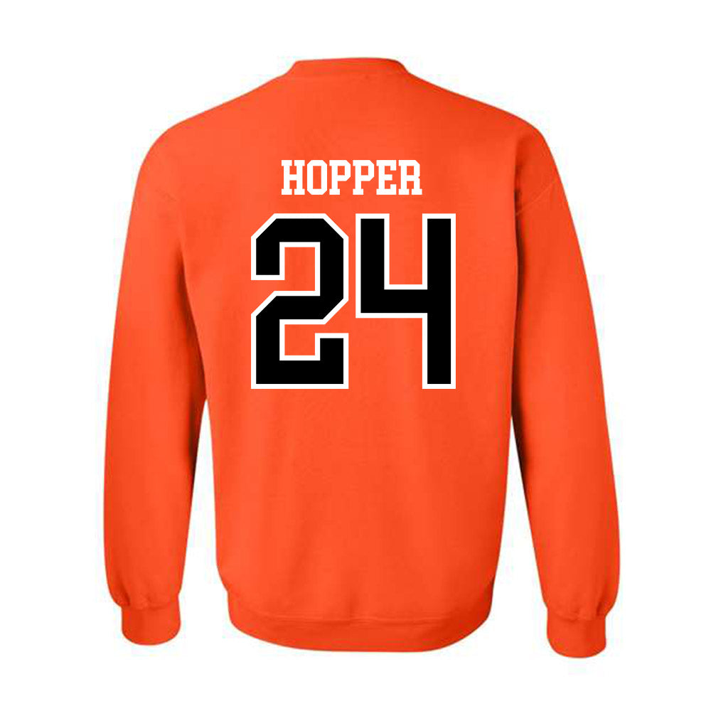 Oregon State - NCAA Football : Tyjai Hopper - Classic Shersey Crewneck Sweatshirt-1