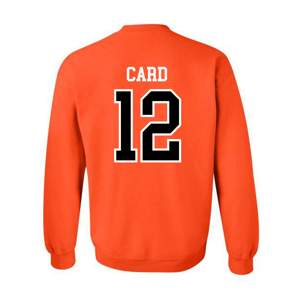 Oregon State - NCAA Football : Zachary Card - Classic Shersey Crewneck Sweatshirt-1