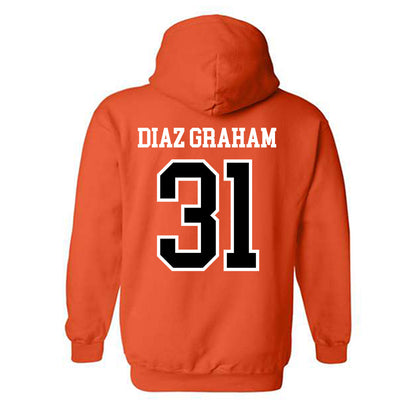 Oregon State - NCAA Men's Basketball : Jorge Diaz Graham - Classic Shersey Hooded Sweatshirt-1