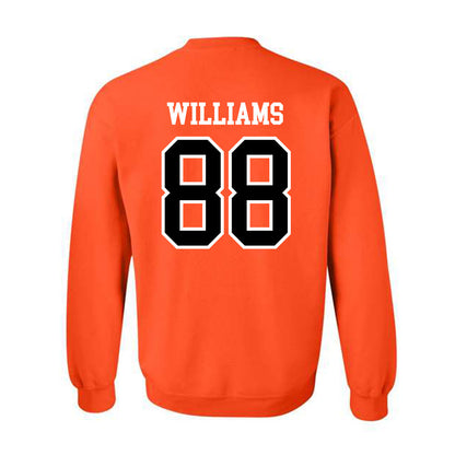 Oregon State - NCAA Football : Riley Williams - Classic Shersey Crewneck Sweatshirt-1