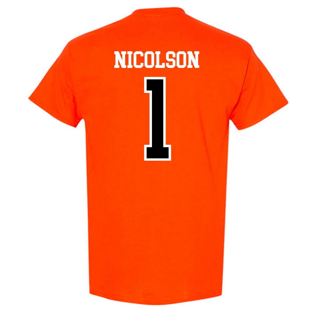 Oregon State - NCAA Men's Soccer : John Nicolson - Classic Shersey T-Shirt-1