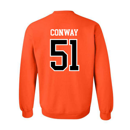 Oregon State - NCAA Football : Maddox Conway - Classic Shersey Crewneck Sweatshirt-1