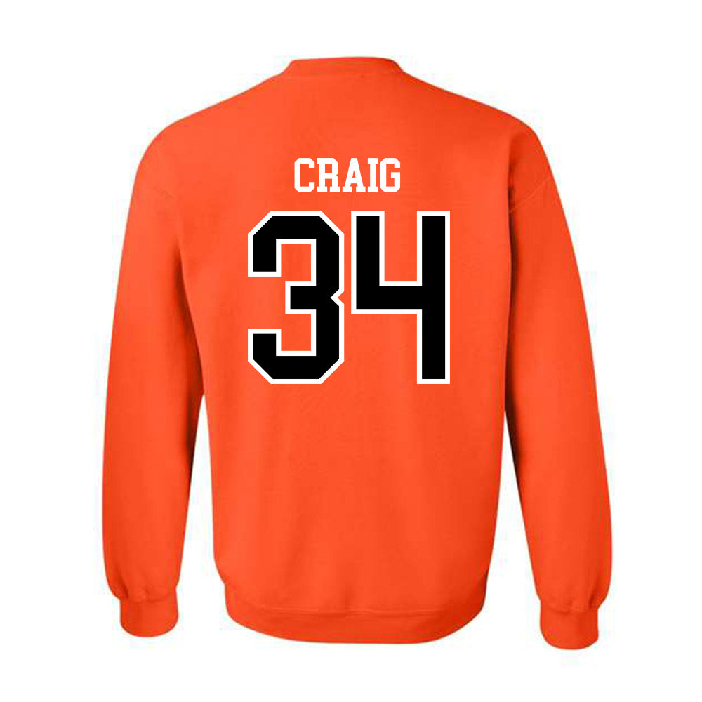 Oregon State - NCAA Football : Sean Craig - Classic Shersey Crewneck Sweatshirt-1