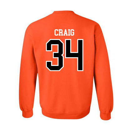 Oregon State - NCAA Football : Sean Craig - Classic Shersey Crewneck Sweatshirt-1