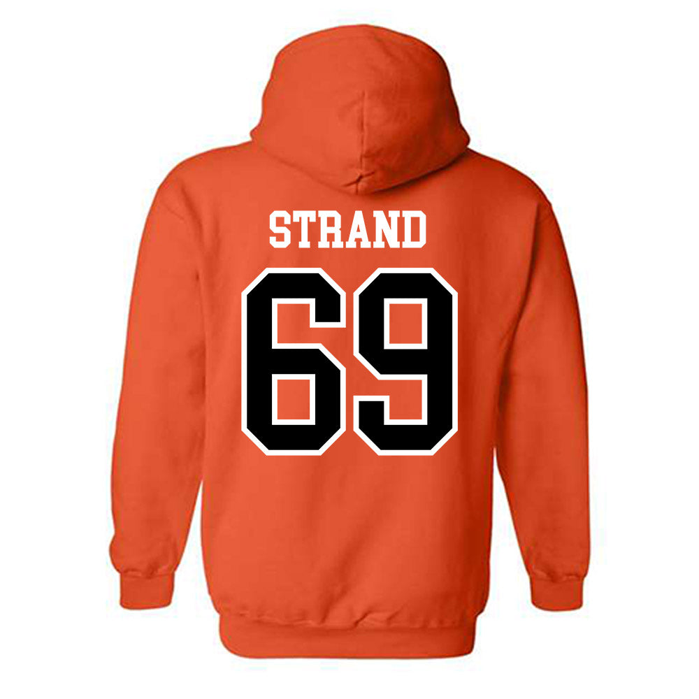 Oregon State - NCAA Football : Jacob Strand - Classic Shersey Hooded Sweatshirt-1