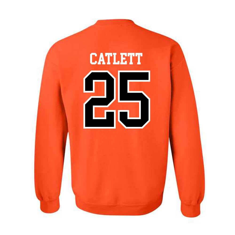 Oregon State - NCAA Men's Soccer : Sava Catlett - Classic Shersey Crewneck Sweatshirt-1