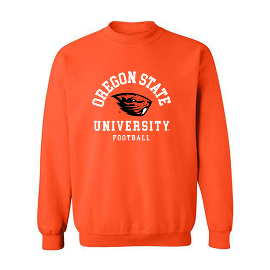 Oregon State - NCAA Football : Daniel Matagi - Classic Shersey Crewneck Sweatshirt-0