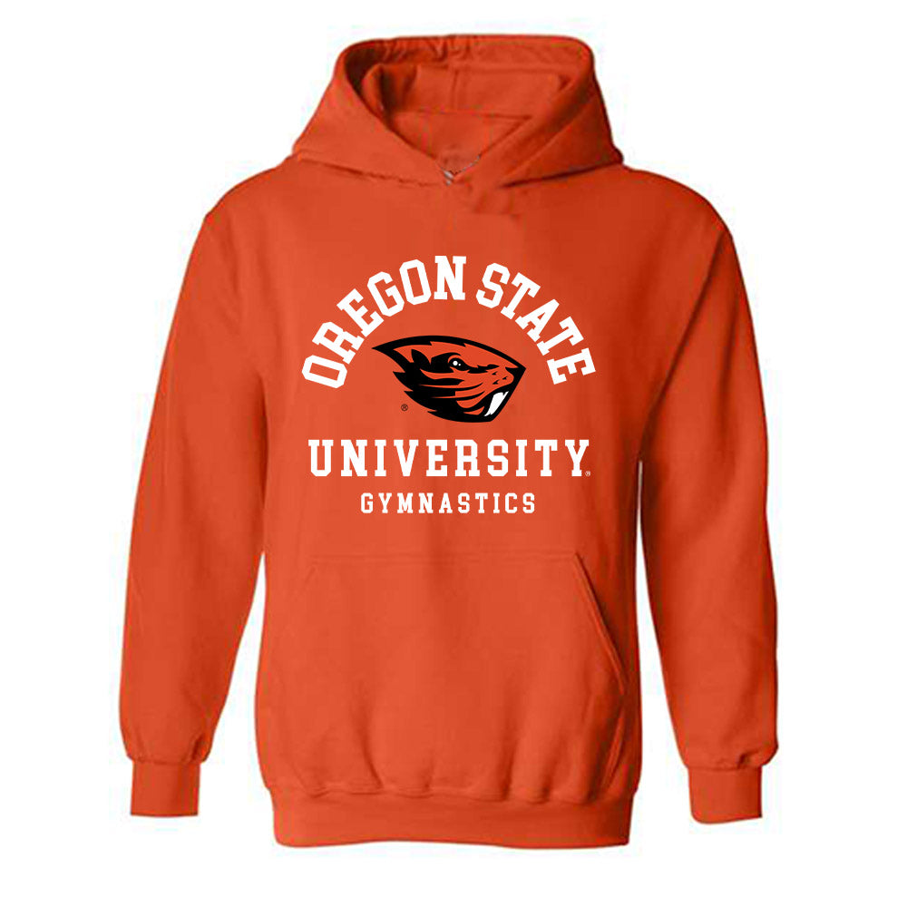 Oregon State - NCAA Women's Gymnastics : Francesca Caso - Classic Shersey Hooded Sweatshirt-0