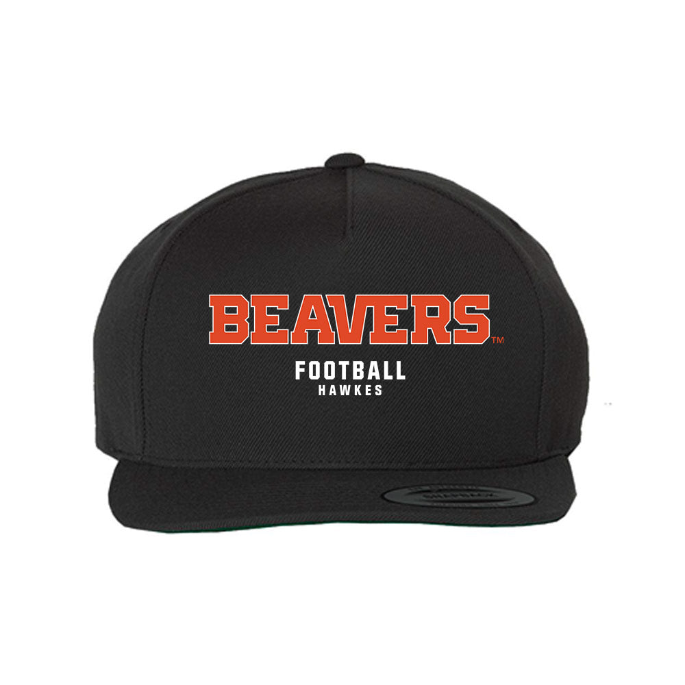 Oregon State - NCAA Football : Adam Hawkes - Snapback Hat-0