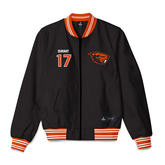 Oregon State - NCAA Football : Malachi Durant - Bomber Jacket-0
