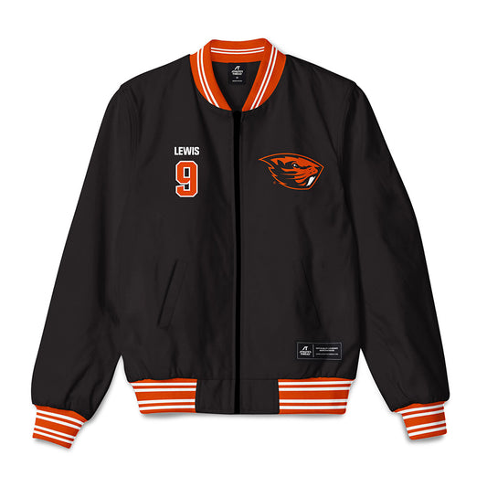 Oregon State - NCAA Softball : Jada Lewis - Bomber Jacket-0