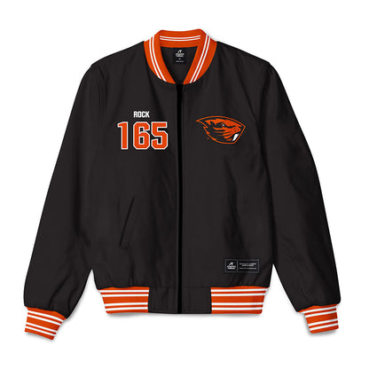 Oregon State - NCAA Wrestling : keller rock - Bomber Jacket-0