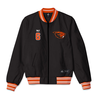 Oregon State - NCAA Baseball : Easton Talt - Bomber Jacket-0