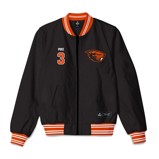 Oregon State - NCAA Baseball : Mason Pike - Bomber Jacket-0