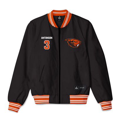 Oregon State - NCAA Women's Soccer : Lindsey Antonson - Bomber Jacket-0