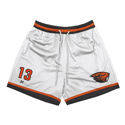 Oregon State - NCAA Men's Basketball : Isaiah Sy - Shorts-0