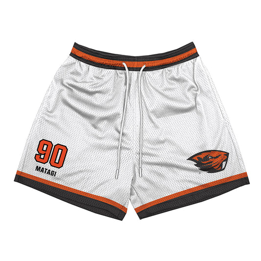 Oregon State - NCAA Football : Daniel Matagi - Shorts-0