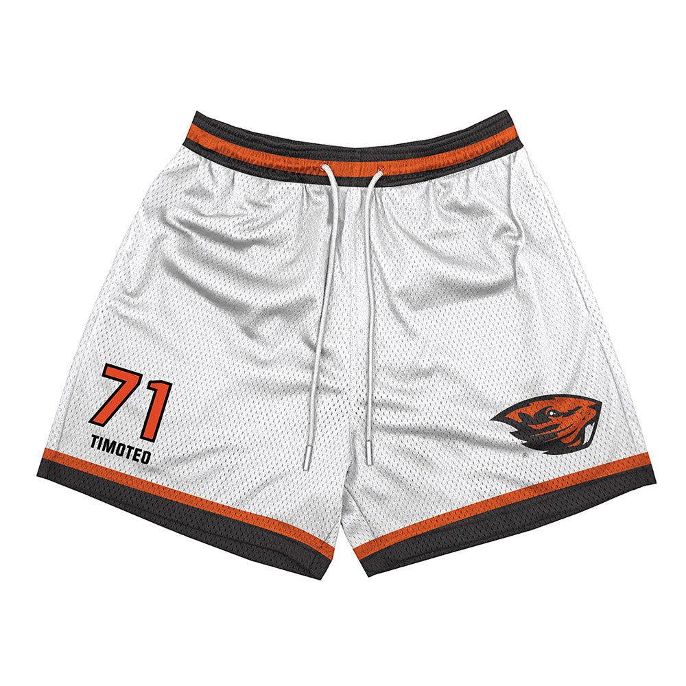 Oregon State - NCAA Football : Josiah Timoteo - Shorts-0