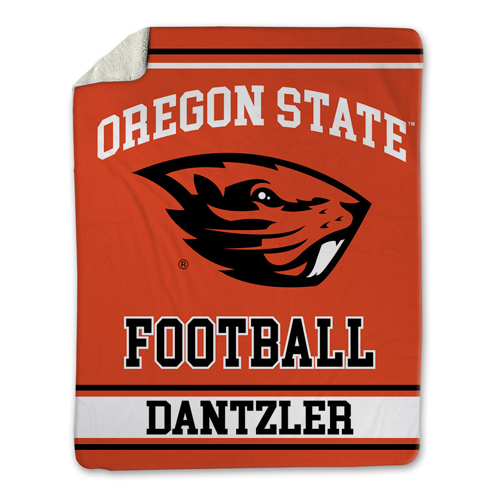 Oregon State - NCAA Football : Bleu Dantzler - Blanket-0