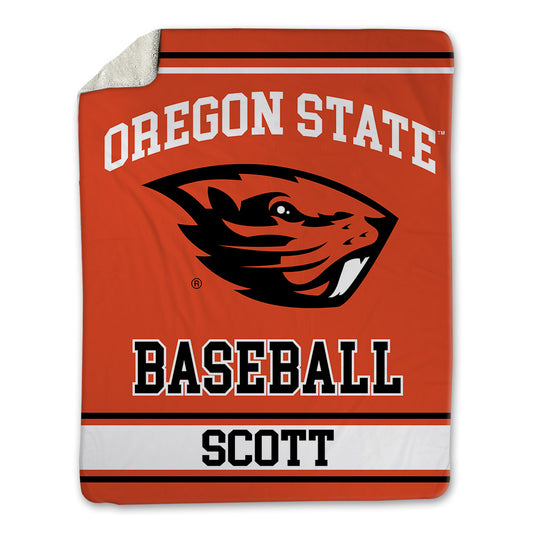 Oregon State - NCAA Baseball : Noah Scott - Blanket-0