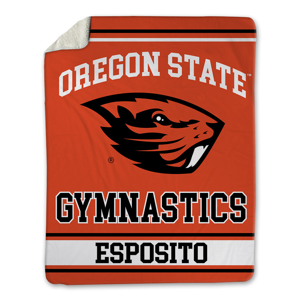 Oregon State - NCAA Women's Gymnastics : Sophia Esposito - Blanket-0