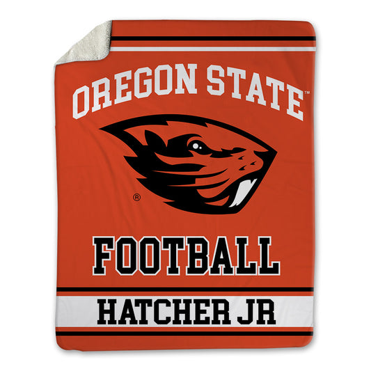 Oregon State - NCAA Football : Cornell Hatcher Jr - Blanket-0