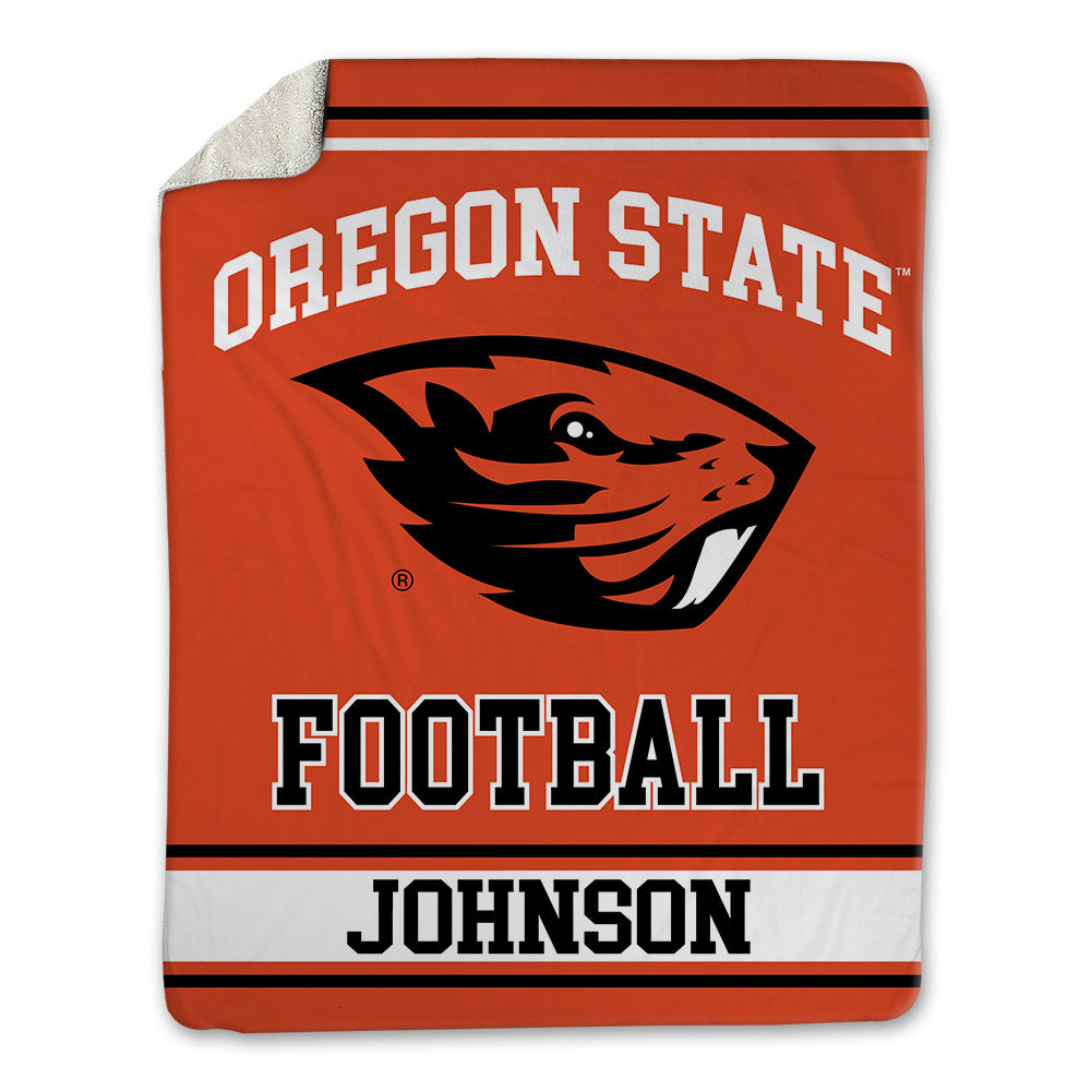 Oregon State - NCAA Football : Gabarri Johnson - Blanket-0