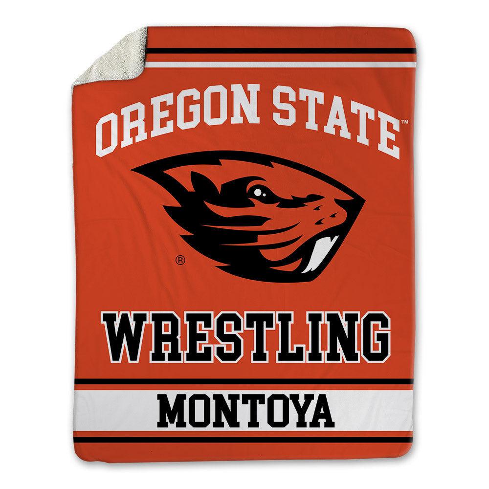 Oregon State - NCAA Wrestling : Sergio Montoya - Blanket-0
