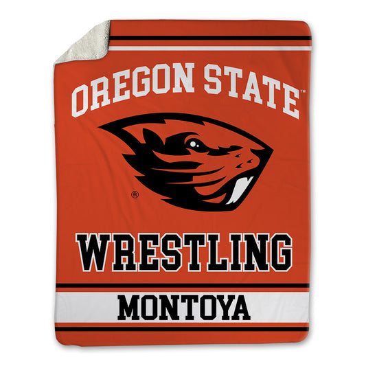 Oregon State - NCAA Wrestling : Sergio Montoya - Blanket-0