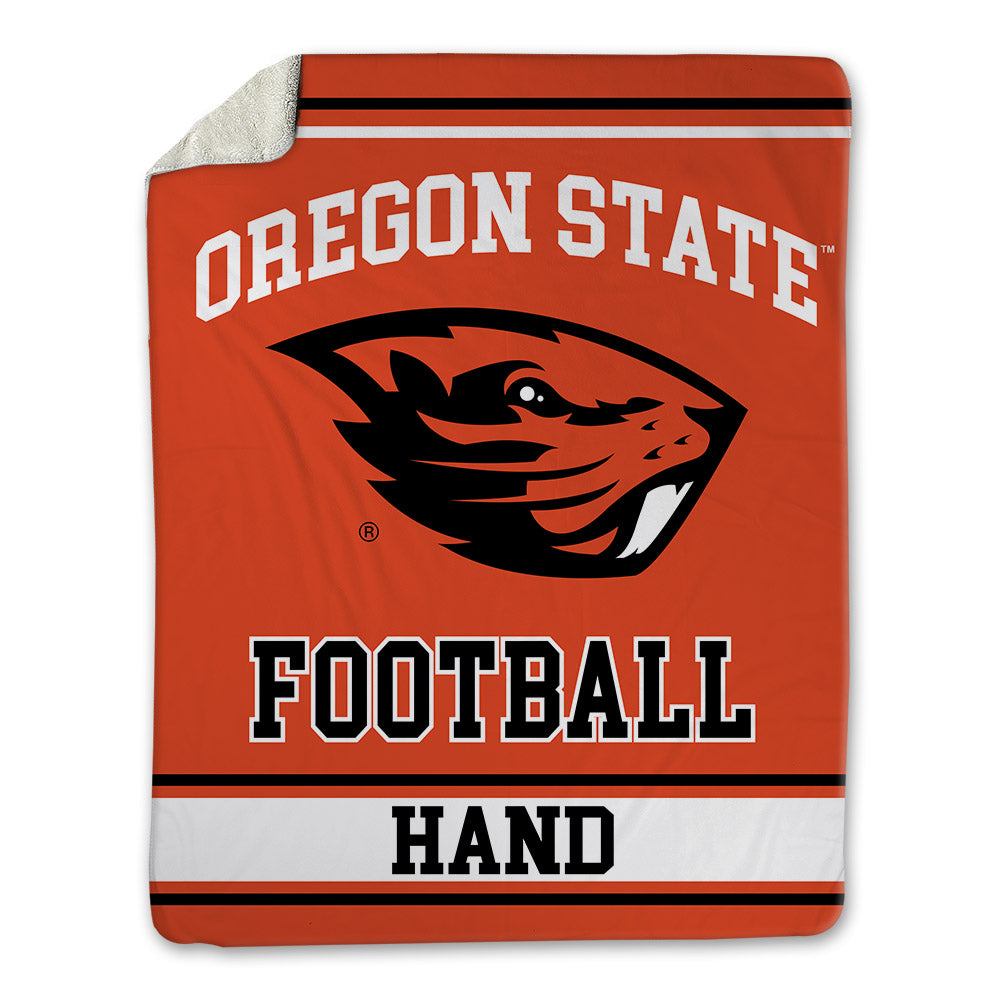 Oregon State - NCAA Football : JT Hand - Blanket-0