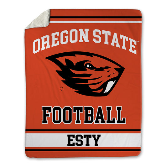 Oregon State - NCAA Football : Zander Esty - Blanket-0
